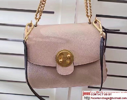 Chloe Medium Mily Shoulder Bag With Chain & Turn Lock 3S1291 Beige 2017